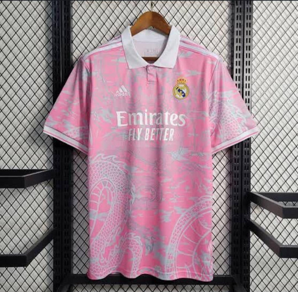REAL MADRID PINK JERSEY