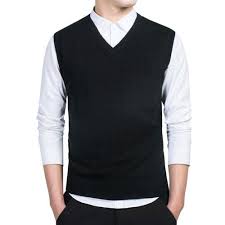 100% COTTON SWEATER VEST