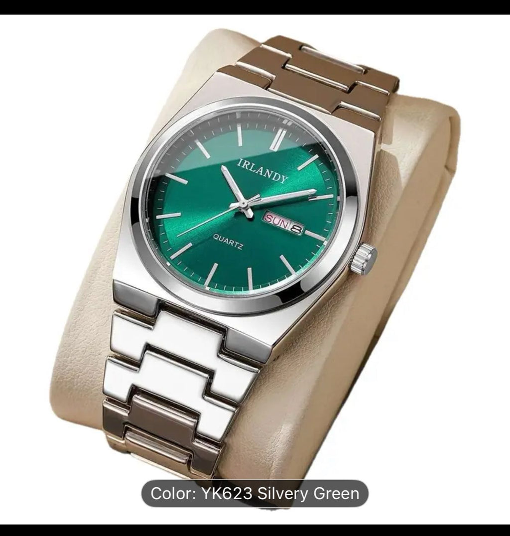 SILVER MINIMALIST WRIST WATCH